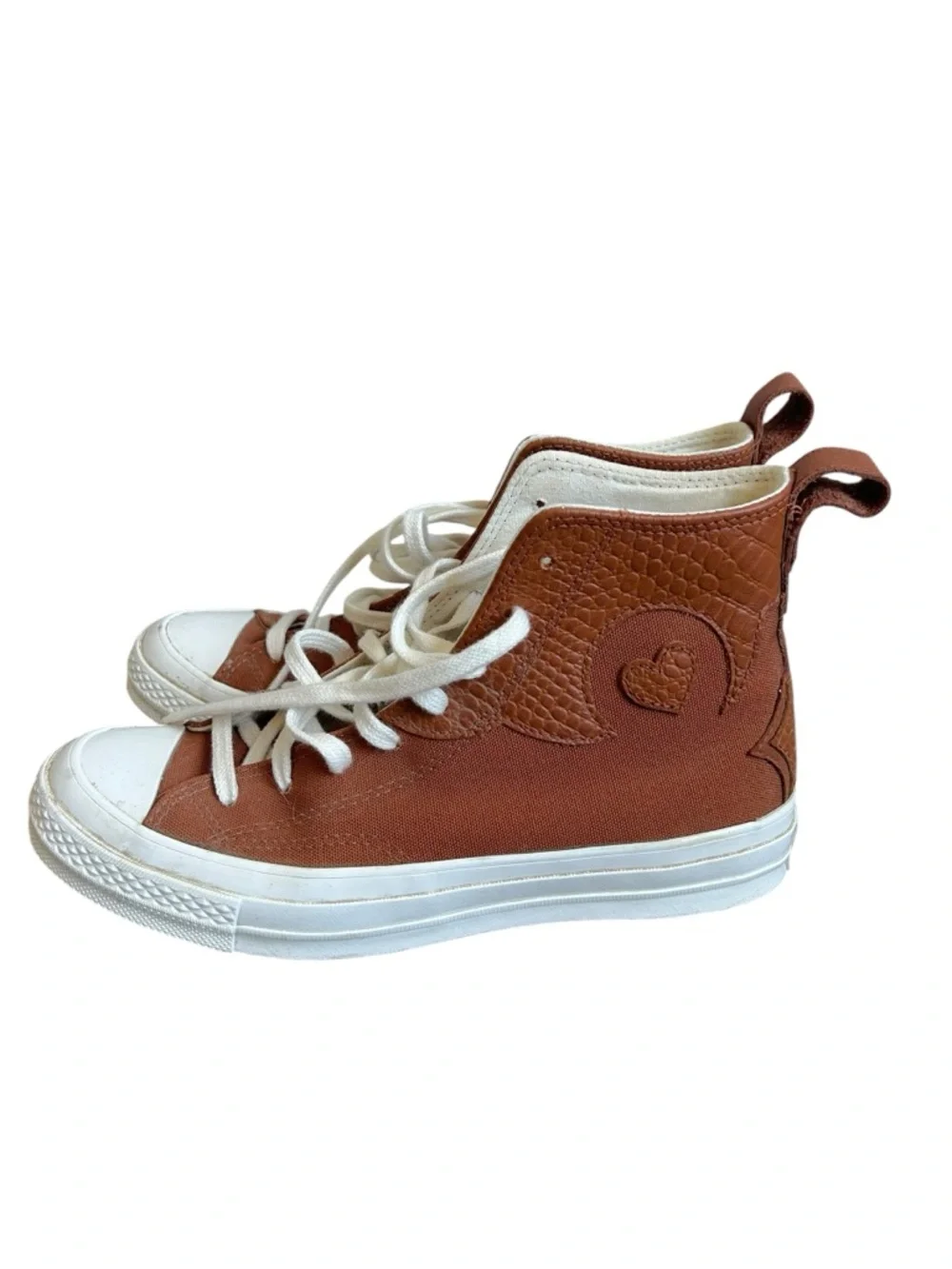 Converse Chuck 70 Western High Top Sneaker Womens 9 Mens 7 Brown - Picture 6 of 11